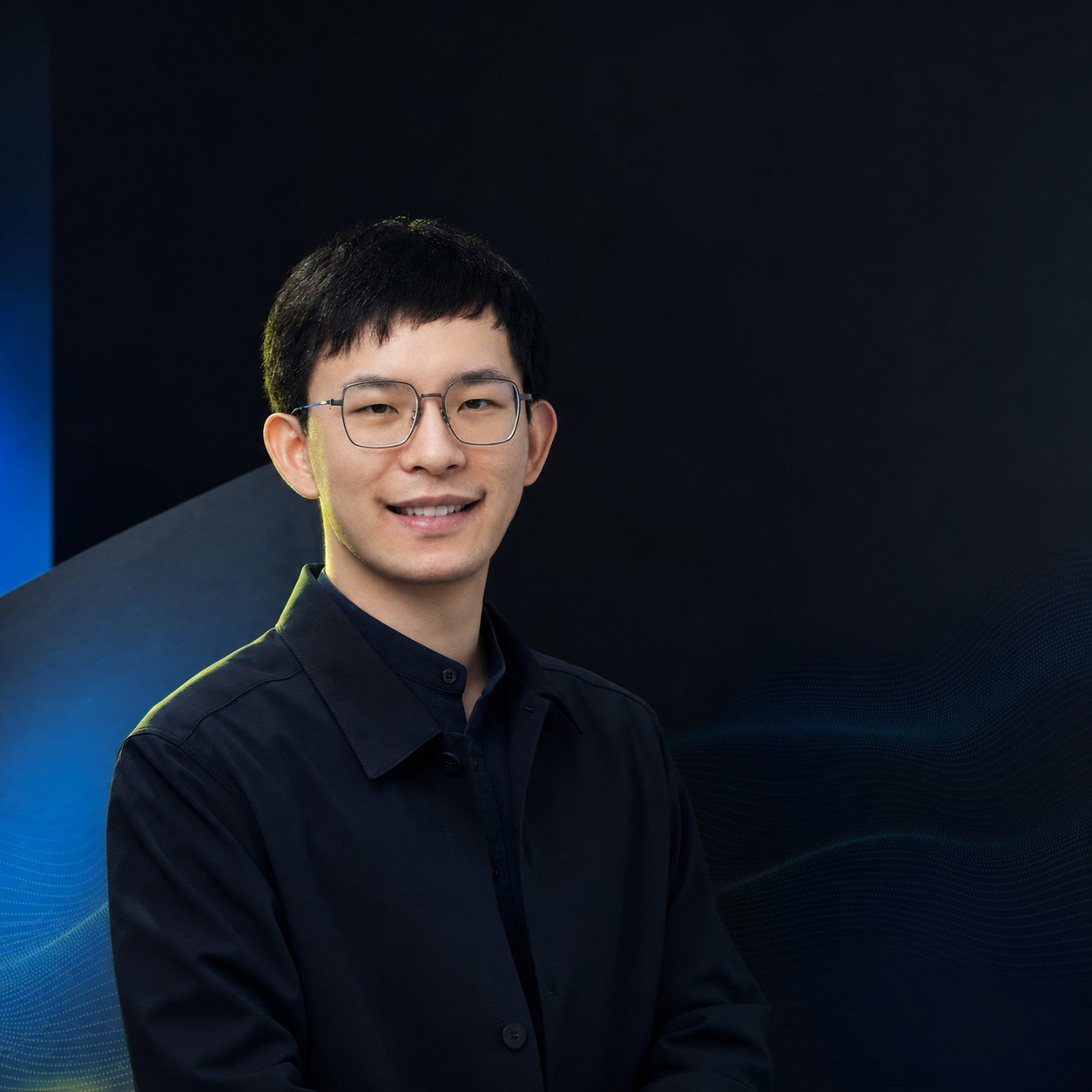 AI-native editorial portrait of Zhitao Kou